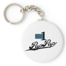 Numéro un PapPap porte-clés