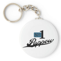 Numéro un Pappou porte-clés