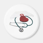 NursesHaveHeart082309 Magnets Pour Réfrigérateur