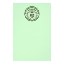 O Claddagh Papier À Lettre Customisable