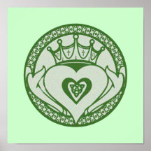 O Claddagh Poster