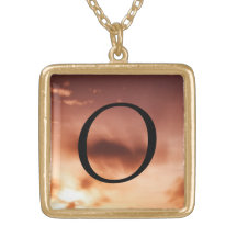 O  Momogram Necklace