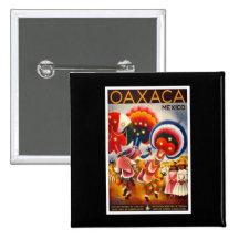 Oaxaca vintage Mexique Pin's