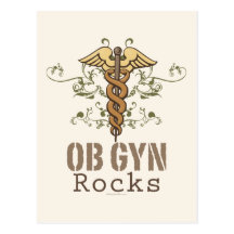OB GYN bascule la carte postale