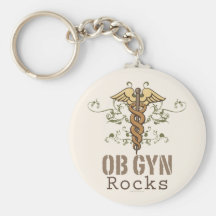OB GYN bascule le porte - clé Porte-clés