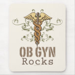 OB GYN bascule Mousepad Tapis De Souris