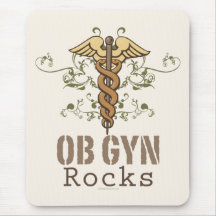 OB GYN bascule Mousepad Tapis De Souris