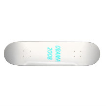Obama 2008 plateaux de skateboards