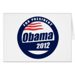Obama 2012 cartes de vœux