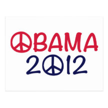 Obama 2012 cartes postales
