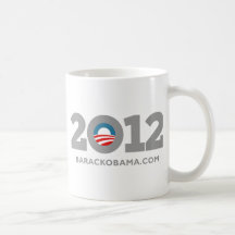 Obama 2012 mug à café