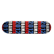 Obama 2012 skateboards personnalisés