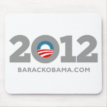 Obama 2012 tapis de souris