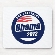 Obama 2012 tapis de souris