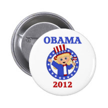 Obama 2012 tee - shirts et cadeaux d'enfants - pou badges