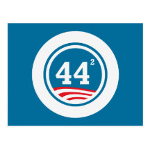 Obama - 44 carrés carte postale