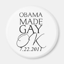 Obama a fait l'ok gai aimant