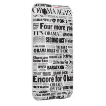 Obama a réélu 2012 le cas de l'iPhone 3 de titre Coque iPhone 3 Case-Mate