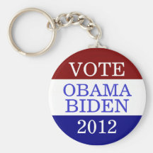 OBAMA BIDEN 2012 KEYCHAIN PORTE-CLEFS