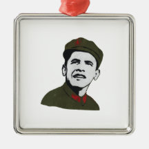 Obama comme conception de Che Guevara Décorations Pour Sapins De Noël