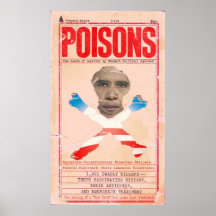 Obama empoisonne 1001 tueurs mortels de l'Amérique Affiches
