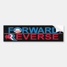 Obama en avant - adhésif pour pare-chocs inverse d adhésifs pour voiture