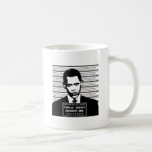 Obama - ennemi public numéro un tasse à café