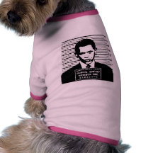 Obama - ennemi public numéro un t-shirt pour toutou