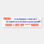 OBAMA est mon berger Adhésif Pour Voiture