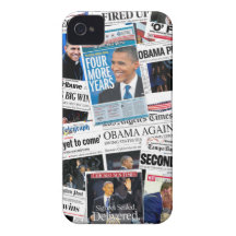 Obama gagne le cas 2012 de l'iPhone 4 Coques Case-Mate iPhone 4