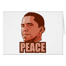 Obama gagne le prix de paix cartes