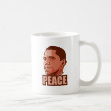 Obama gagne le prix de paix mugs