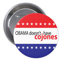 Obama n'a pas Cojones Badge Avec Épingle