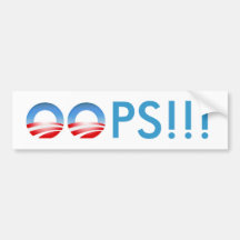 Obama oh là là ! ! adhésif pour voiture