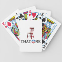 Obama pour le président jeux de cartes