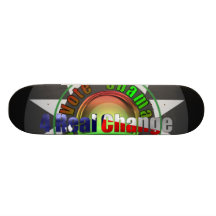 Obama pour le président skateboards