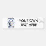 Obama rayonne le bleu autocollant pour voiture