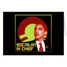 Obama : Socialiste dans le chef Cartes