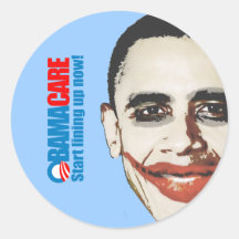 Obamacare - commencez à aligner maintenant adhésifs