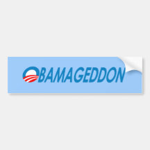 Obamageddon Adhésif Pour Voiture