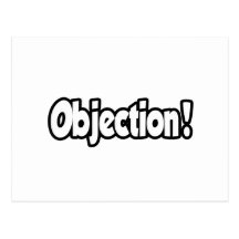 Objection ! cartes postales