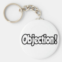 Objection ! porte-clefs