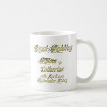 Objet de collection royal de mariage de William et Mug À Café