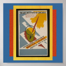 Objet exposé WPA d'aquarelles d'Affiche-WPA Chicag