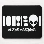 observation d'aliens ! tapis de souris