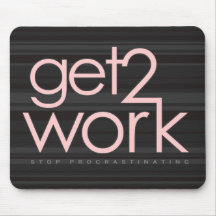 Obtenez à 2 le travail Mousepad Tapis De Souris
