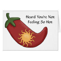 Obtenez la carte chaude bonne de poivre de piment 