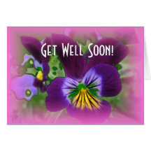 Obtenez la carte florale bonne