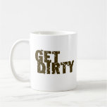 Obtenez la tasse sale