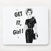 Obtenez-lui la fille ! tapis de souris